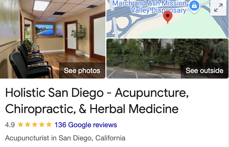 Holistic San Diego neck pain services.